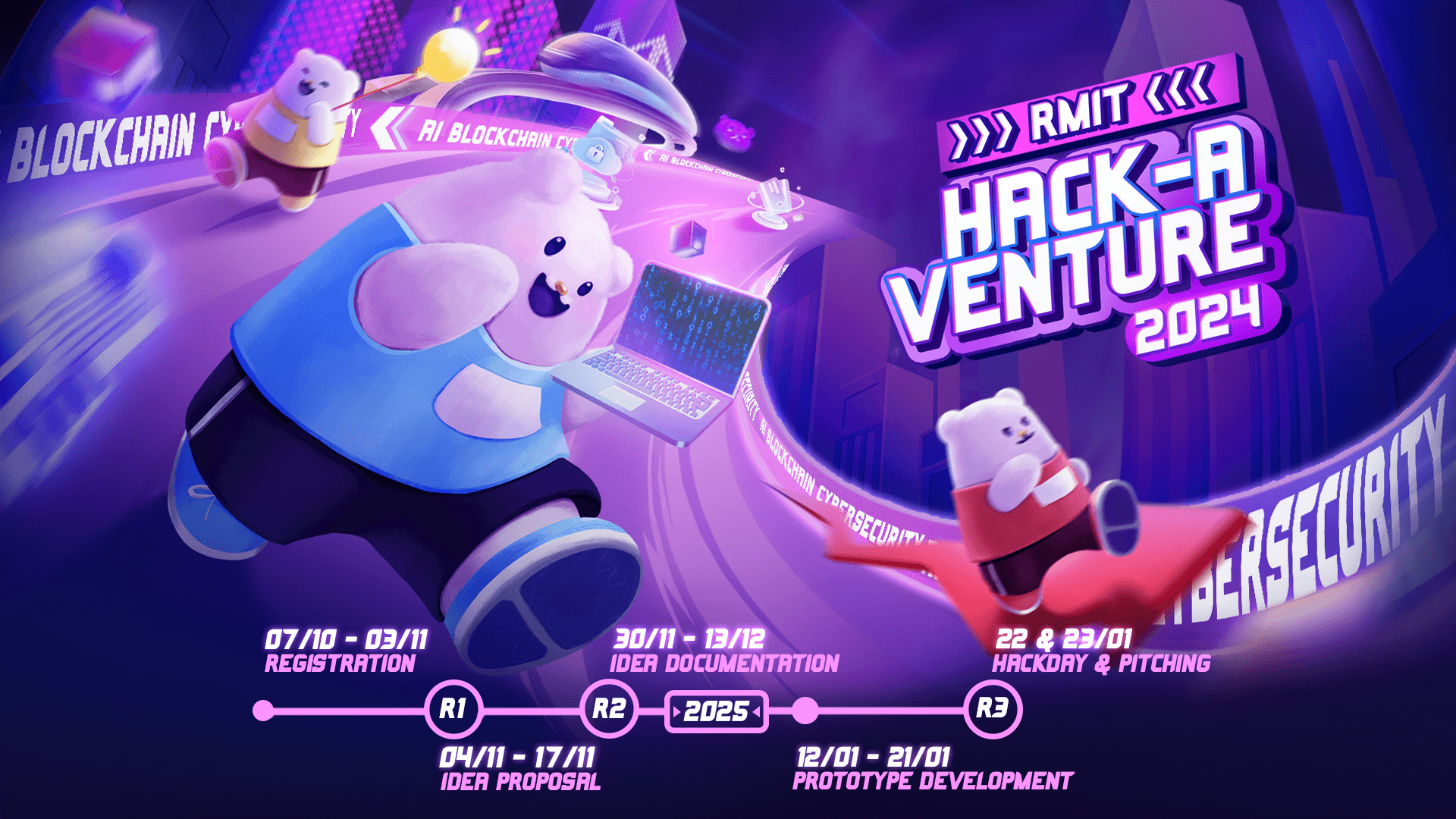 Hack-A-Venture Key Visual